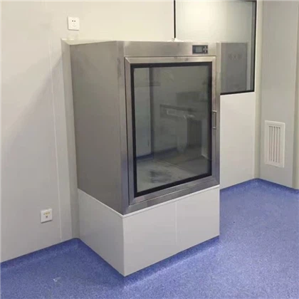 Kotak Pas Interlock Cleanroom & Lulus melalui Kotak